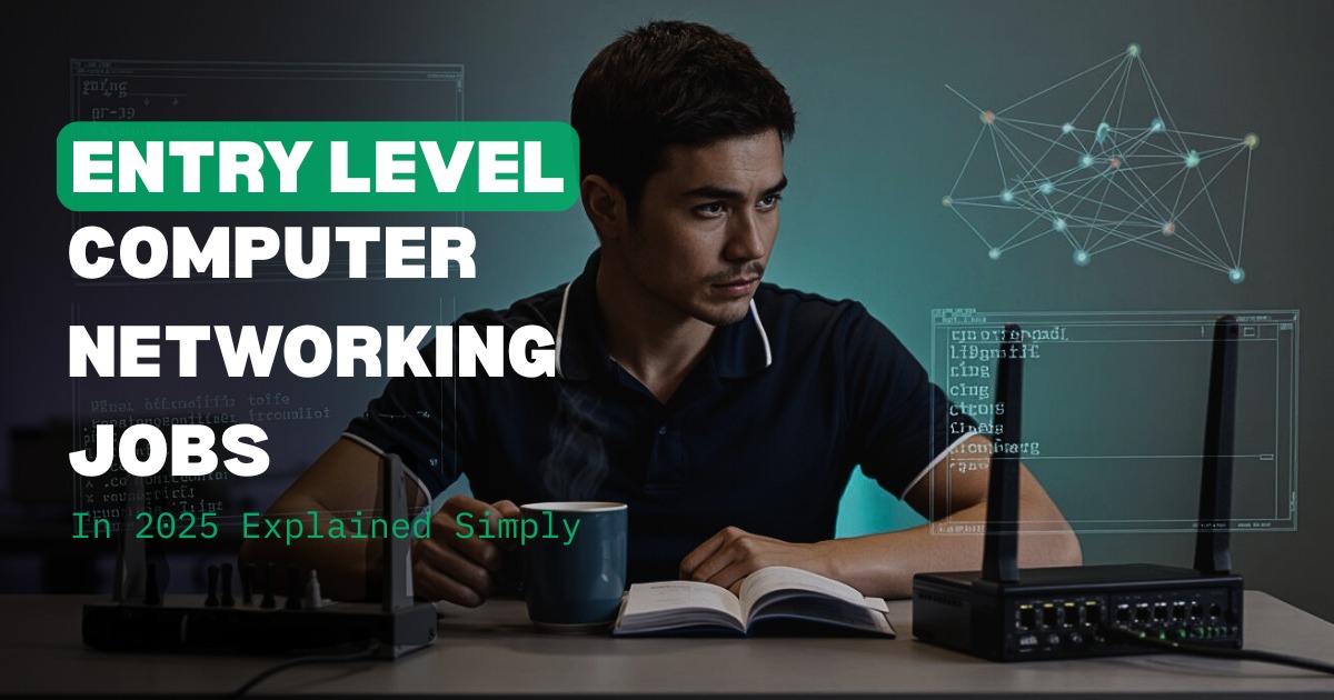 Entry-Level Computer Networking Jobs in 2025 Explained Simply