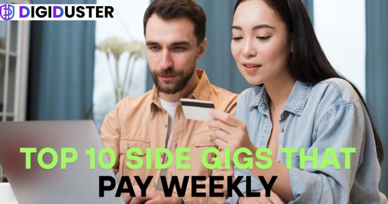 Top 10 Side Gigs That Pay Weekly – Start Now!